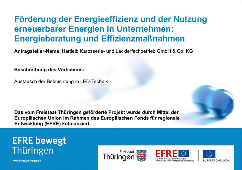 Förderung der Energieeffizienz und der Nutzung erneuerbarer Energien in Unternehmen