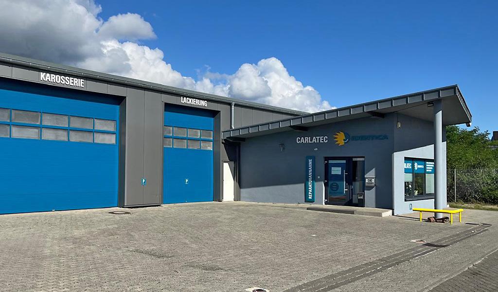 CarLaTec Werkstattfassade