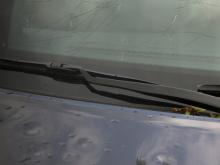 Hagelschaden auf Auto